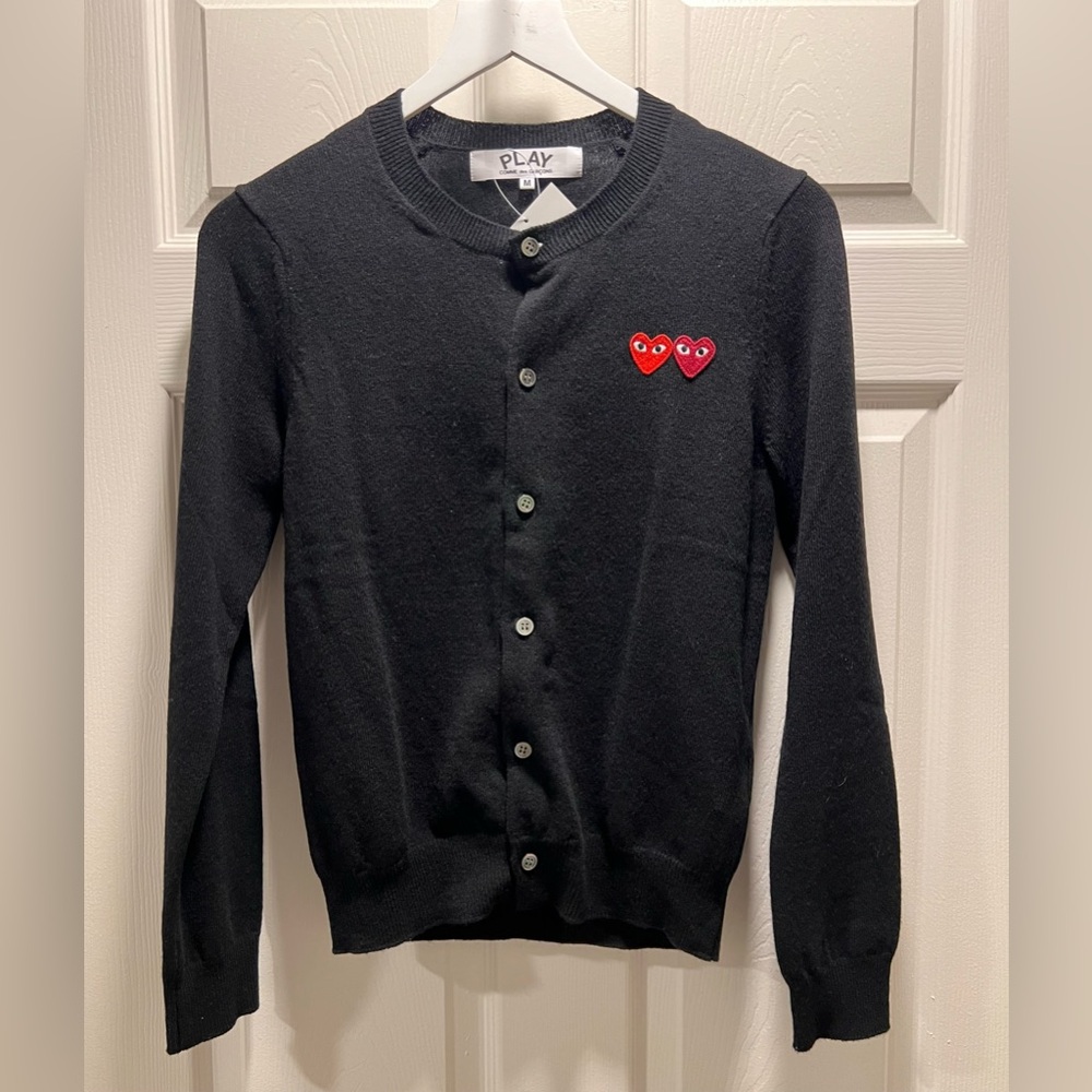 NWT Comme des Garçons Wool Cardigan